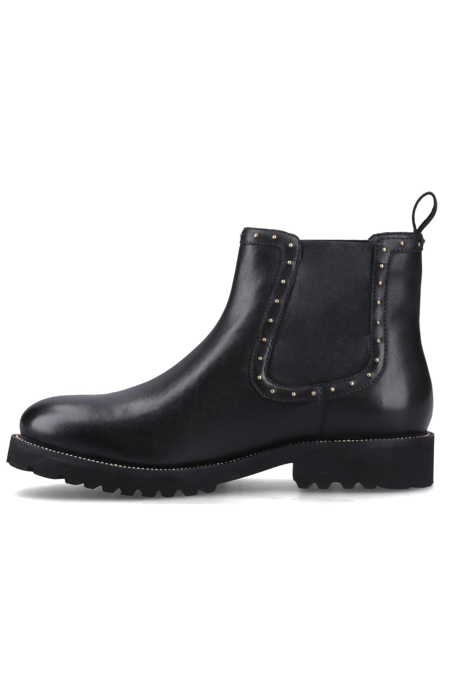 Hush Puppies Women's Black Gwyneth Stud Boot In | Size: 4