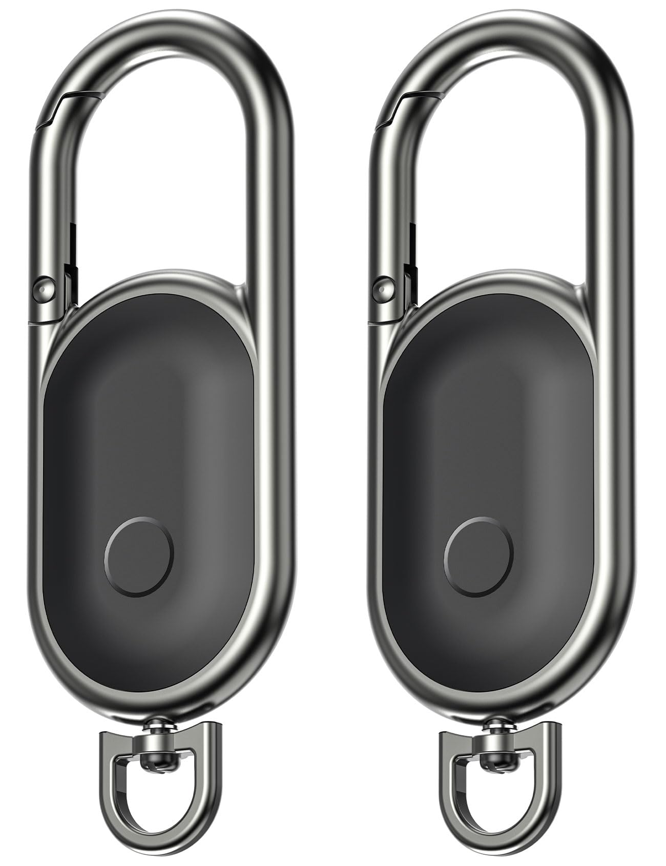 2026 Smart Air Tracker Tag 2 Pack, Neuer Schlüsselfinder KeyFinder – mit Apple „Wo ist?“ zertifiziert (Nur iOS), Integrierter Metall-Schlüsselanhänger für Schlüssel, Taschen Gepäck, Mit Ersatzbatterie