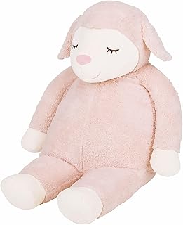 りぶはあと 抱き枕 ひつじのメイプル サクラ ピンク BIGサイズ(全長90cm) かわいい ふわふわ 48121-23