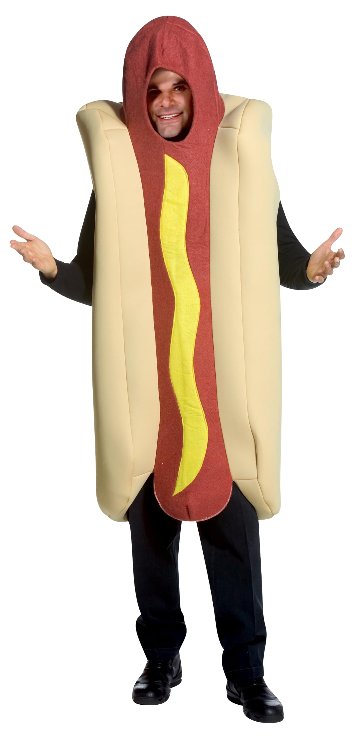 Adult Hot Dog Costume Rasta Imposta
