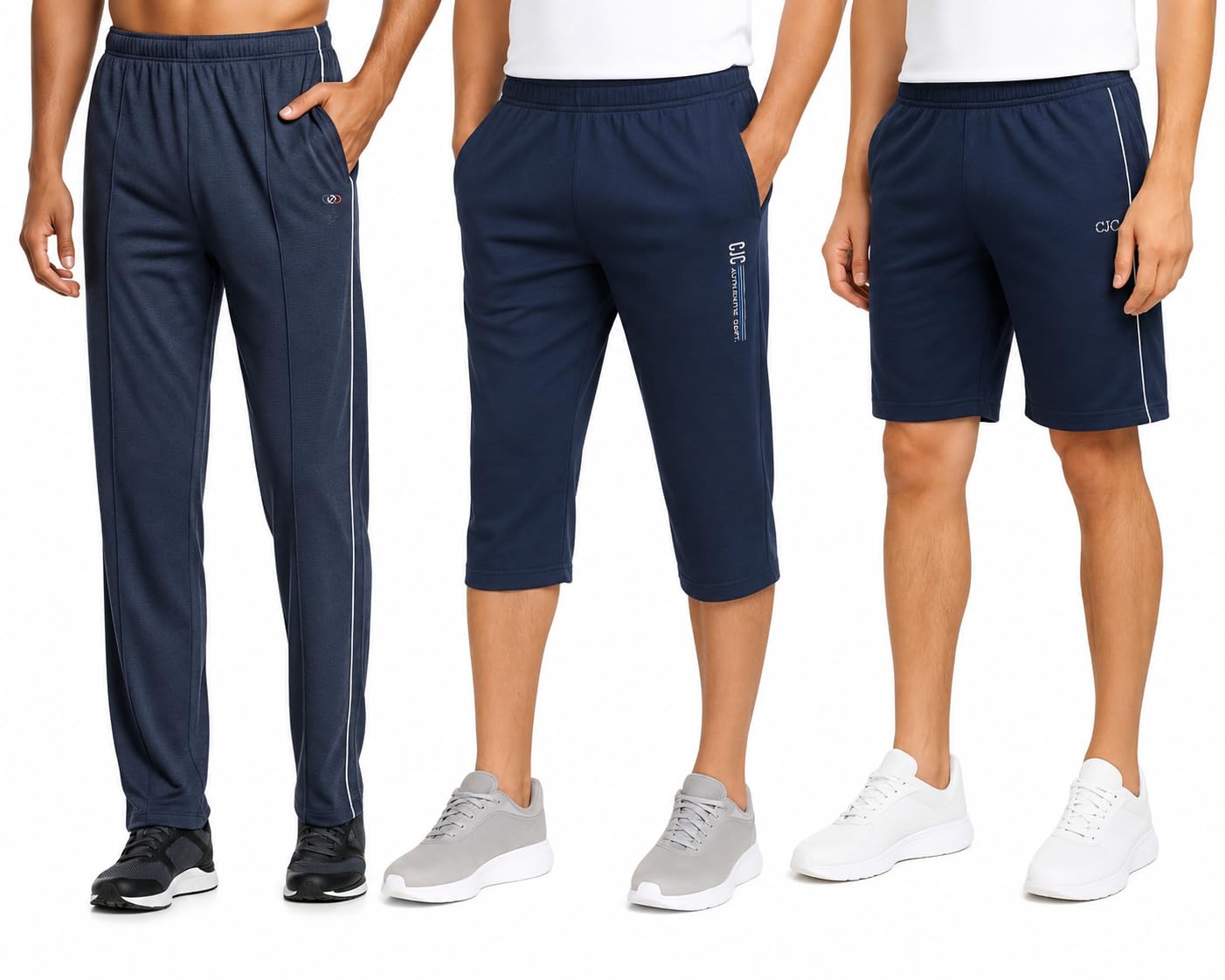charlie Cotton Stretch Track Pants for Man with Deep Side Zipped Pocket | Sporty Cotton Lounge Pants for Men | Casual, Gym, Travel, Nightwear & Sportswear Pyjamas-picture-49