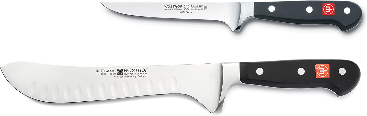 WÜSTHOF Classic 2-Piece BBQ Prep Knife Set