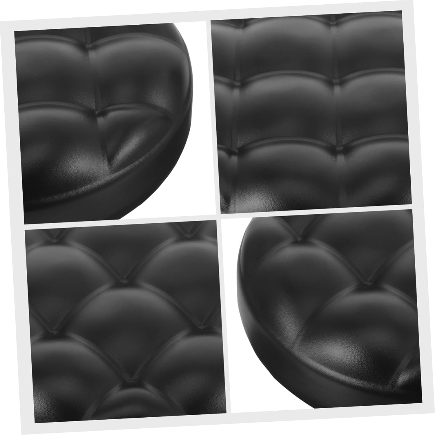 Ciieeo Round Stool Covers for Chairs Pu Bar Stool Surface Seat Pad Part Easy to Clean and Long-Lasting