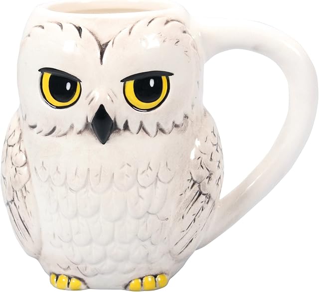 Half Moon Bay MUGDHP01 Mug Shaped Boxed (425ml) - Harry Potter (Hedwig)