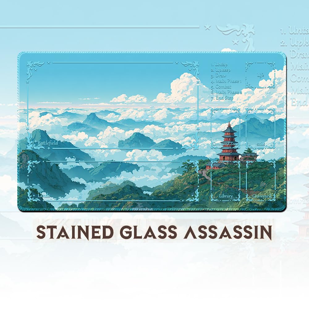 MTG Playmat,With Waterproof Storage black Bag Szie 60 x 35CM - Image 5