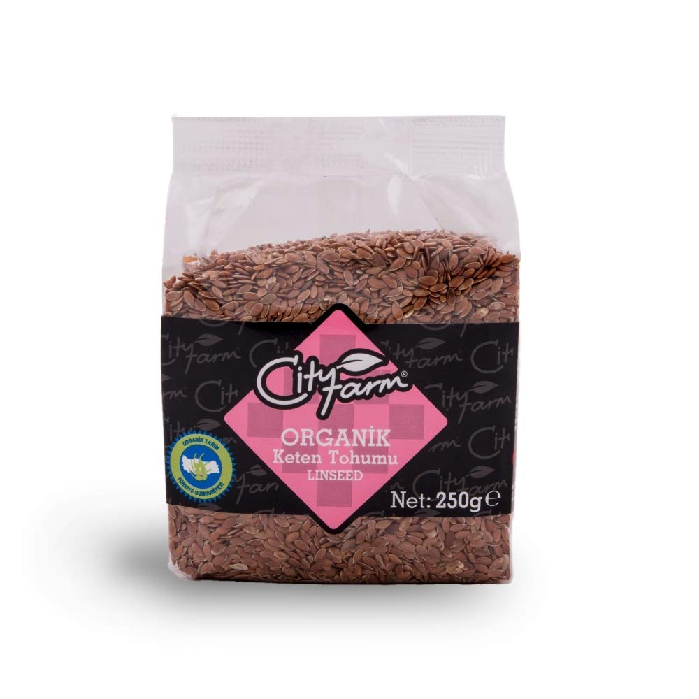Cityfarm Organik Keten Tohumu 250Gr