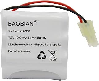 XB2950 7.2V 1200mAh Ni-Mh Battery Pack Compatible with...