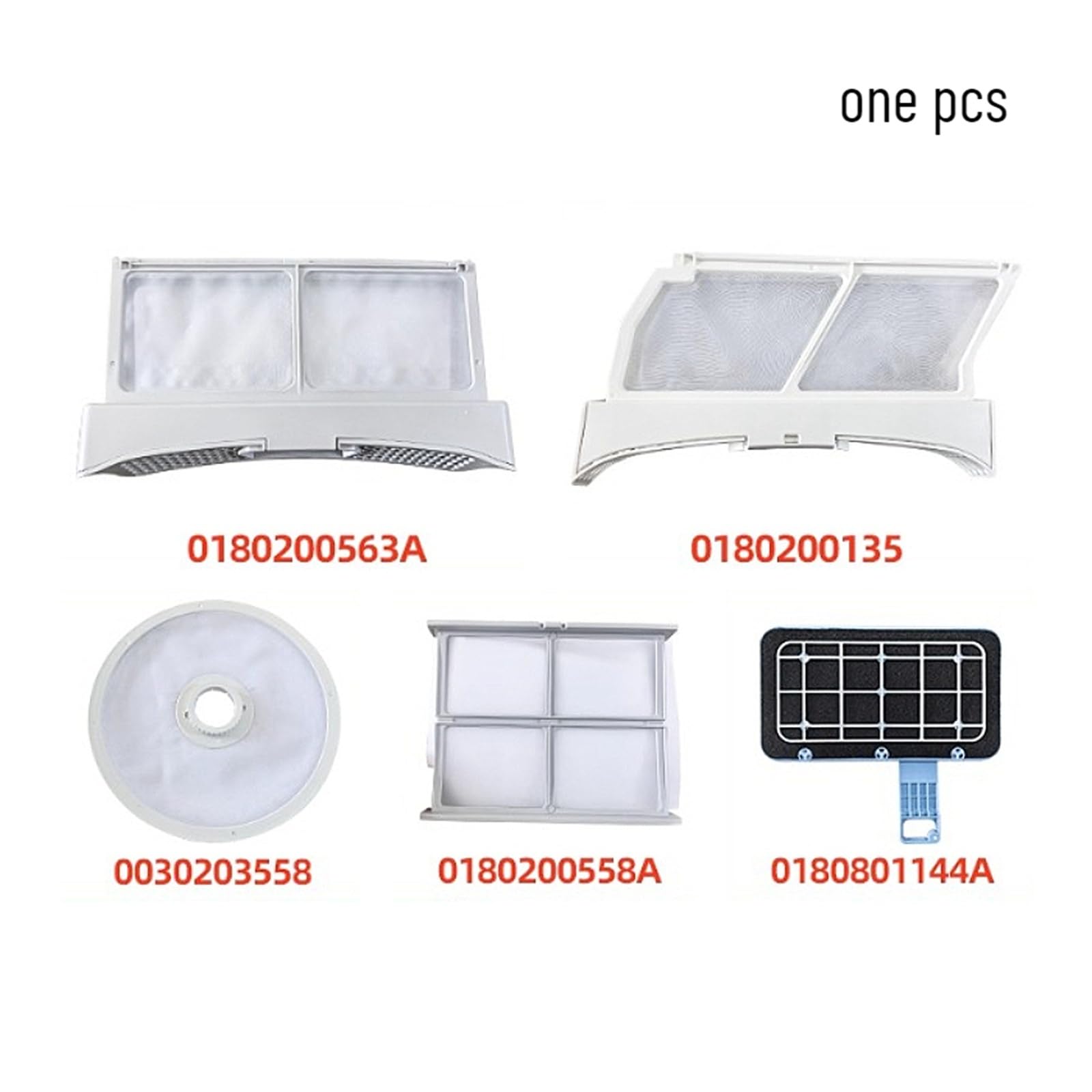 Compatible con Haier, filtro de pelusa for secadora HGS100-306(0180200136)
