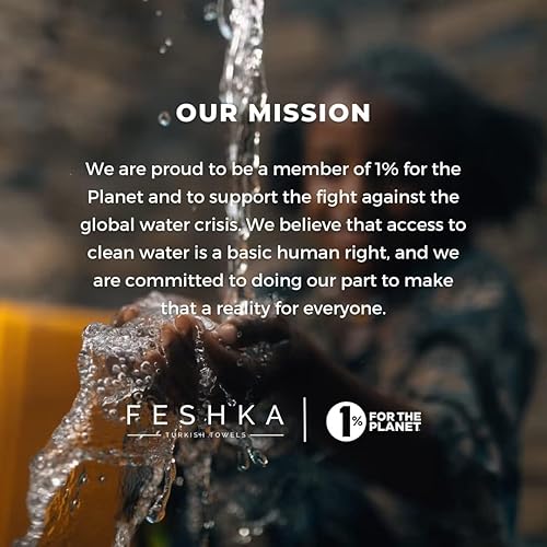 Miniatura 7 de FESHKA Toalla de playa turca sin arena (37 x 67), toalla de baño de secado rápido, manta de playa de gran tamaño, ligera para viajes, hecha con 100%