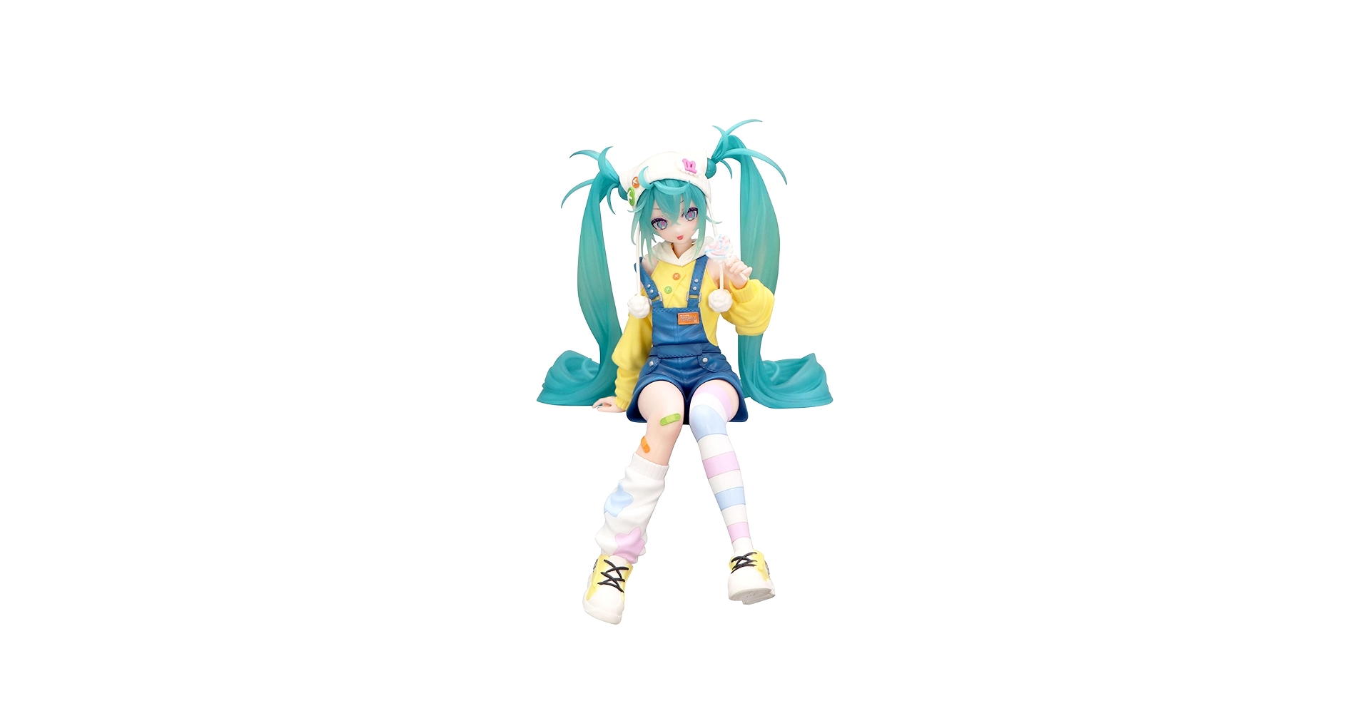 初音ミク　ぬーどるストッパー　フィギュア　ロリポップ　8個セット ぶくろて氏がデザインしたロリポップな『初音ミク』がぬーどる