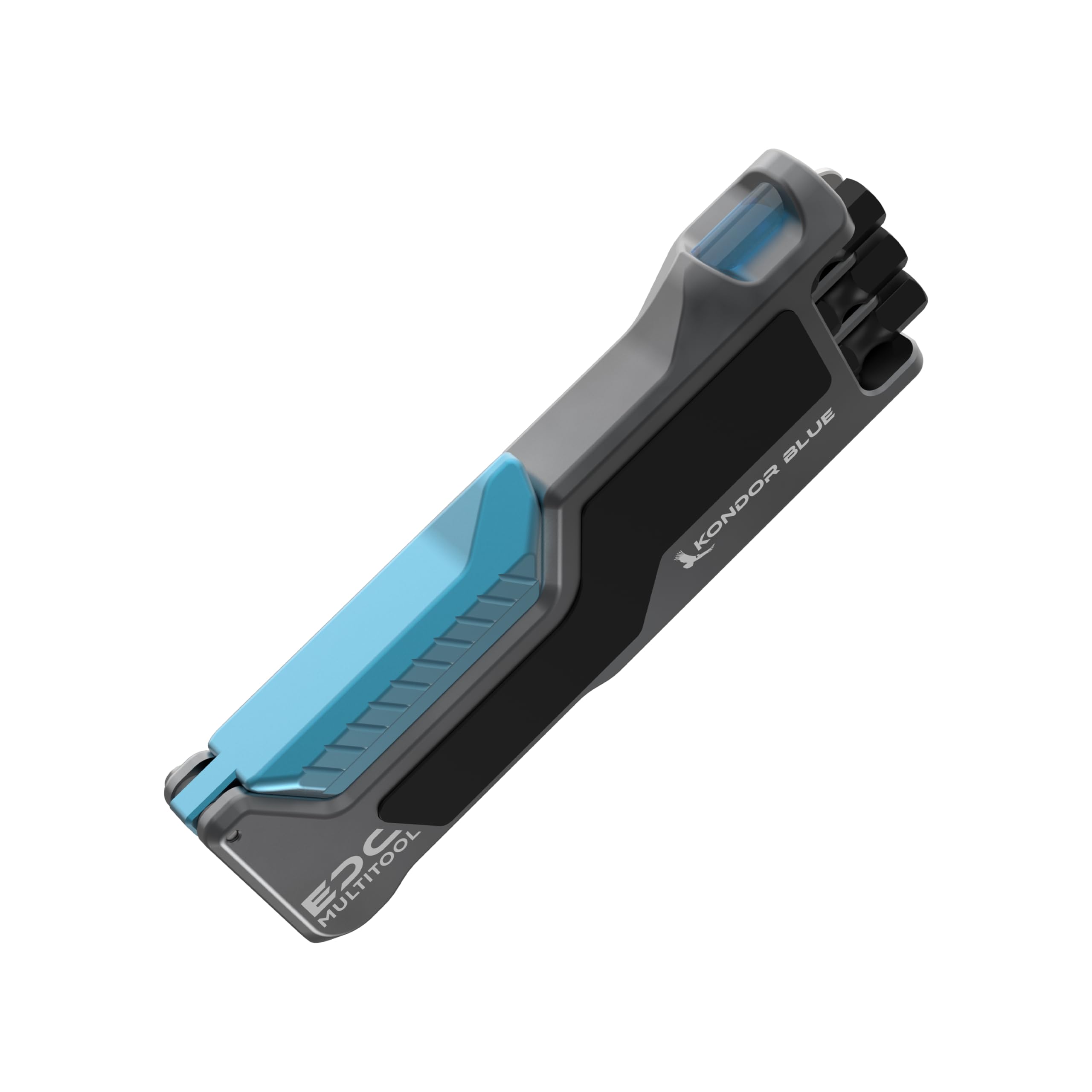 KONDOR BLUE | EDC Multitool All-in-One Bit Torque Driver for Daily Carry-On Film Set & Shooting | Space Gray