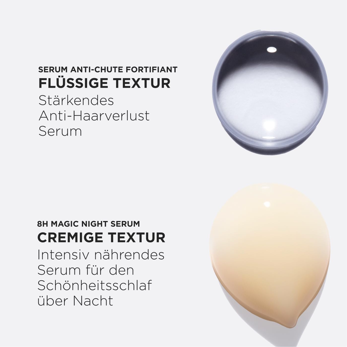 Kérastase Pflegeset mit Genesis Sérum Anti-Chute Fortifiant gegen Haarverlust und Haarbruch (90 ml) und Nutritive 8H Magic Night Serum (30 ml) für mehr Glanz und Geschmeidigkeit