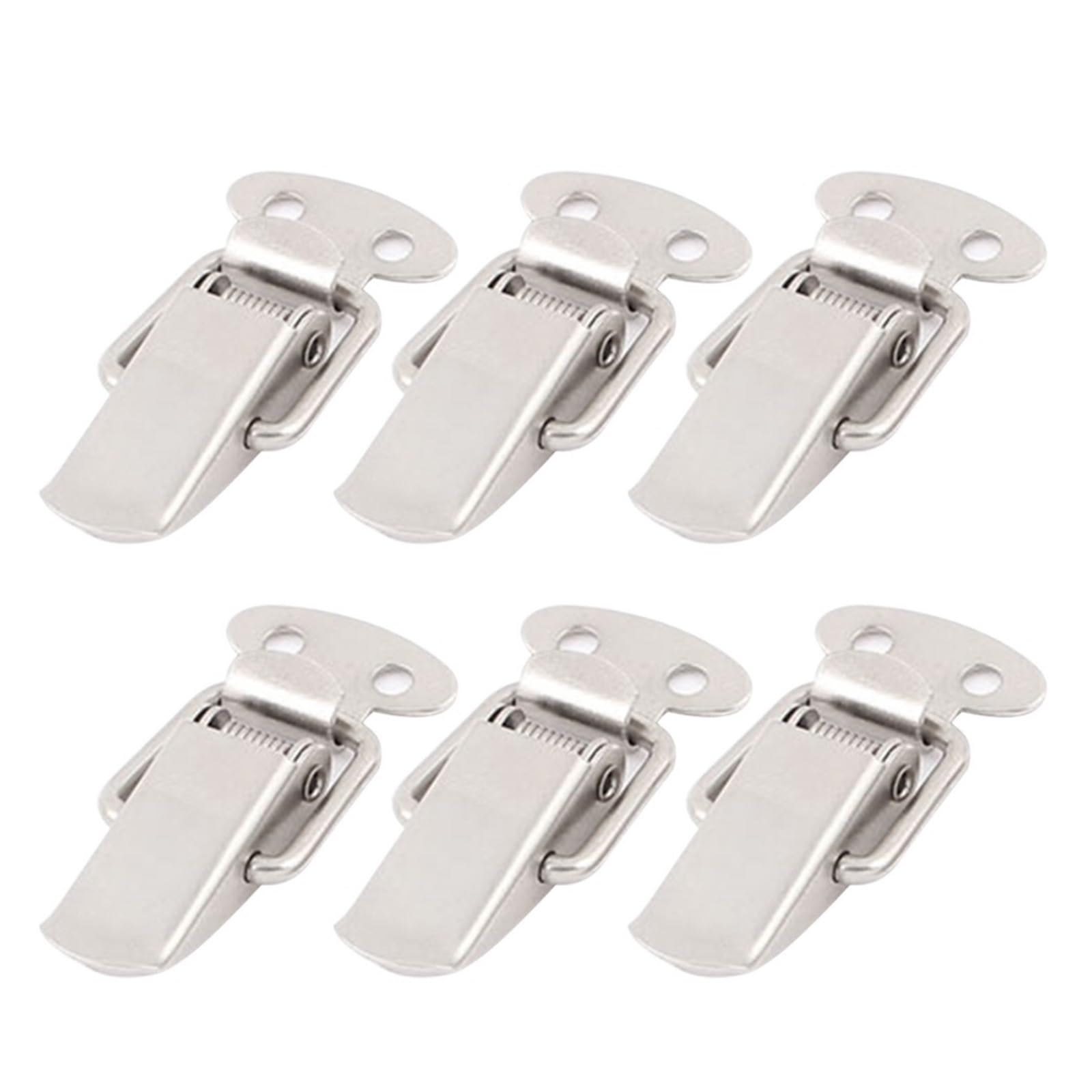 Serrure - Barillet,Loquet à Bascule En Acier Inoxydable Chromé, Pour Coffre, Valise, Outil