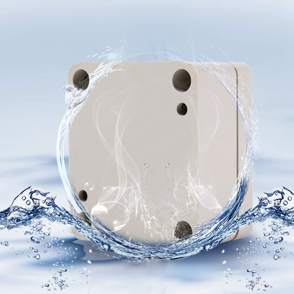 Junction Box IP66 Waterproof Dustproof Thermoplastic ABS Junction Box Wire Connection Electrical Project Outdoor Enclosure(63 x 57 x 35mm) 4