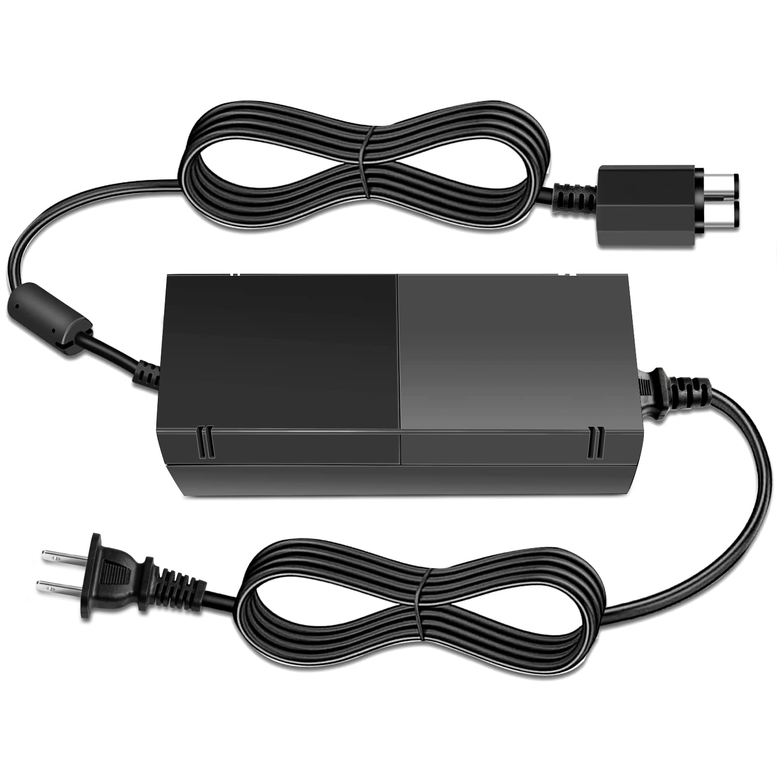 OUTWAY Xbox One Power Supply Brick, [Advanced Version] AC Adapter Power Supply Charger Cord Replacement for Xbox One 100-240V, Black