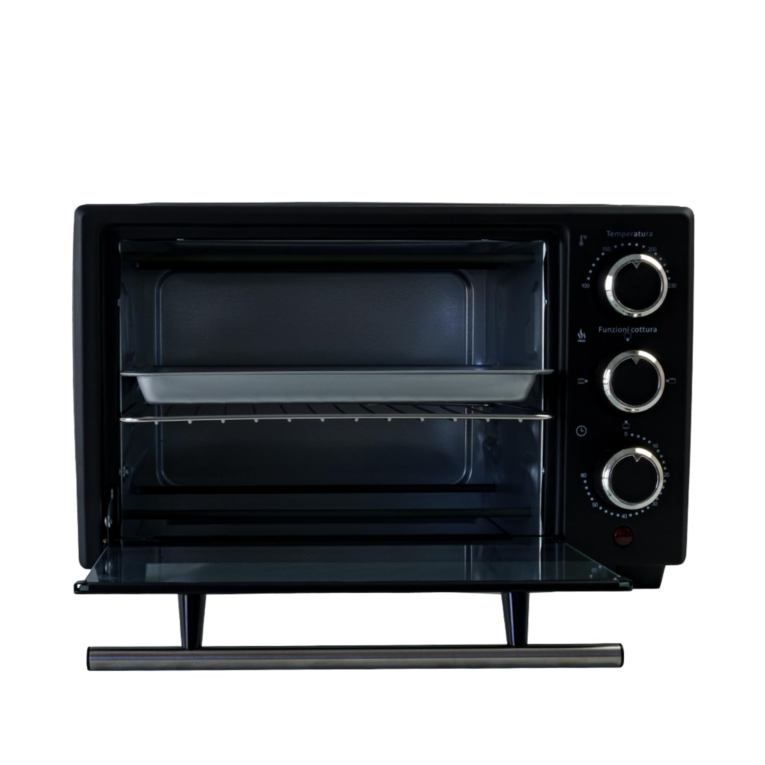 PYRAMIDEA Forno Elettrico 20 L Nero FO2008B