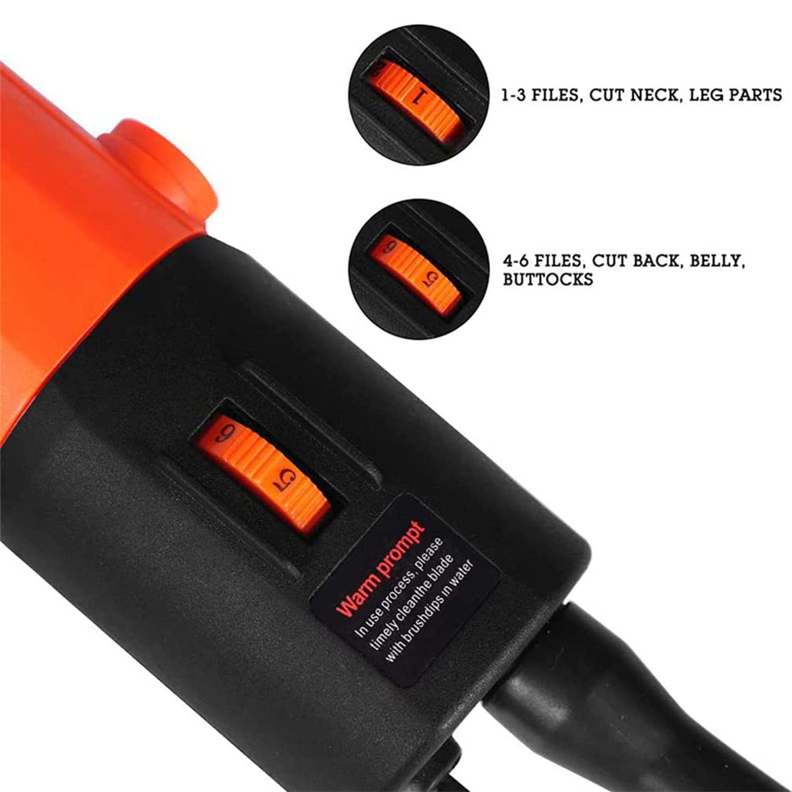 Cesoie Elettriche per Pecore, 690W 6 Marce Elettriche per Tosare per Pecore E Capre per Pecore, Capre, Lama, Cavalli, Alpaca