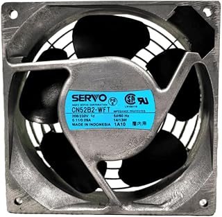 for CN52B2-WFT 208-230V 0.11/0.09A 120MM Fan - 14/13W 12038 12CM 2-PIN Cooling Fan 120X120X38MM