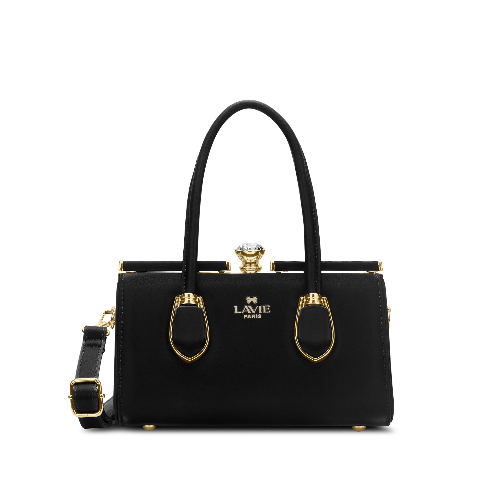 lavie paris Women's Gazelle Frame Satchel Bag | Satchel Handbag for Work | Ladies Purse | Stylish Shoulder Bag | Gift for Women-picture-54
