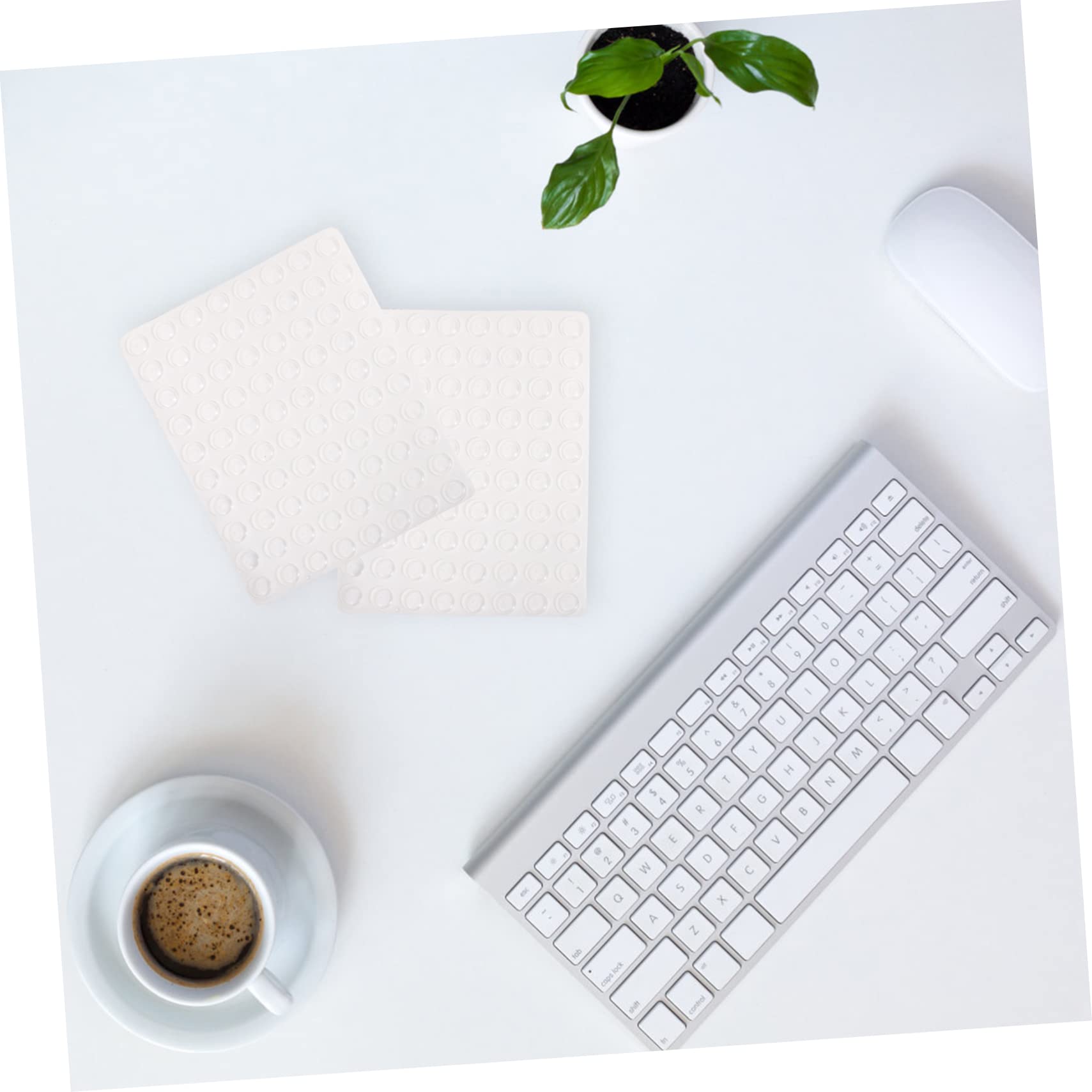 VILLCASE 5 set Paraurti Anticollisione In Particelle Colloidali Per Porte Di Mobili Da Cucina Cuscinetti Per Porte Paraurti Silenziosi Per Mobili Da Cucina Ante Di 2 fogli*5
