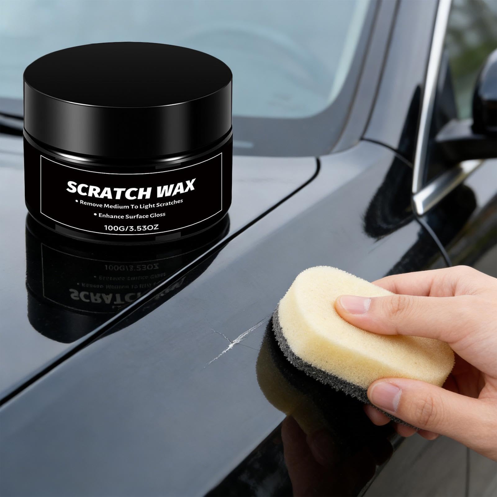 Ripara per Auto | 100g Lucidante Impermeabile | Elimina per Auto | Ideale per Viaggi, Parcheggio, Manutenzione: Camper, Furgone, SUV