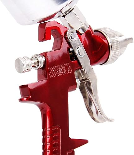 Miniatura 10 de BANG4BUCK - Pistola de pulverización profesional con alimentación por gravedad, HVLP, con boquillas de 0.055pulgadas, 0.067pulgadas, 0.098pulgadas,