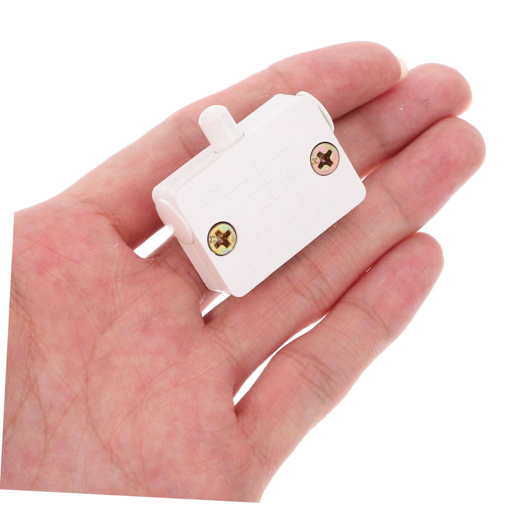 jojofuny 2Pcs Cabinet Door Switch Automatic Sensor Light Switch for Wardrobe and Cupboard Push Button Gate for Closet Door Lighting Easy Installation for Home and Office Use - Image 3