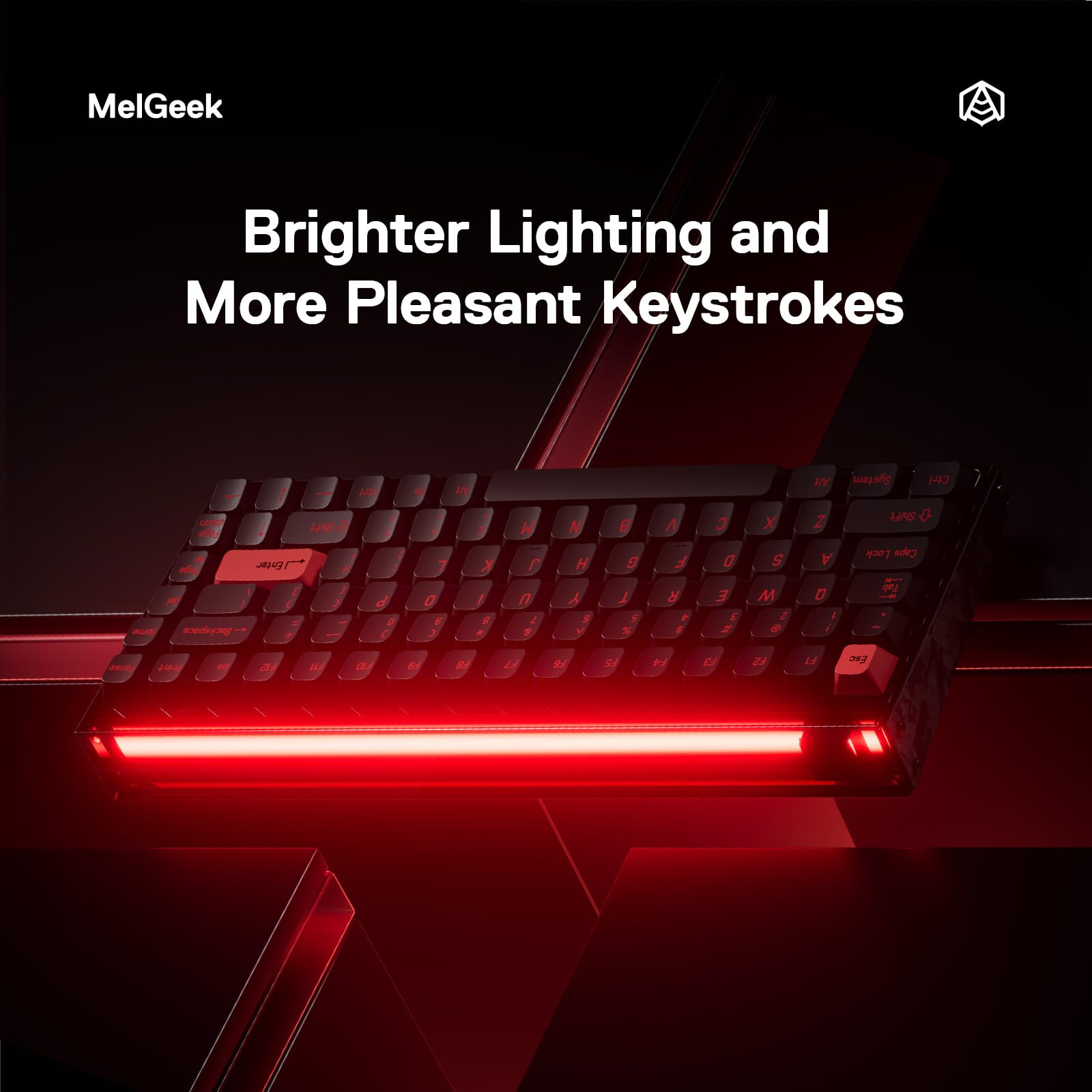 Amazon.co.jp: MelGeek (メルギーク) 有線ゲーミングキーボード