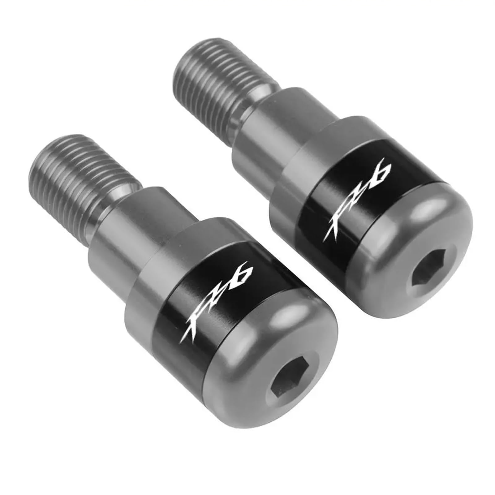 Bouchons d'extrémité de main CNC pour réparer guidon Yamaha FZ6 Fazer