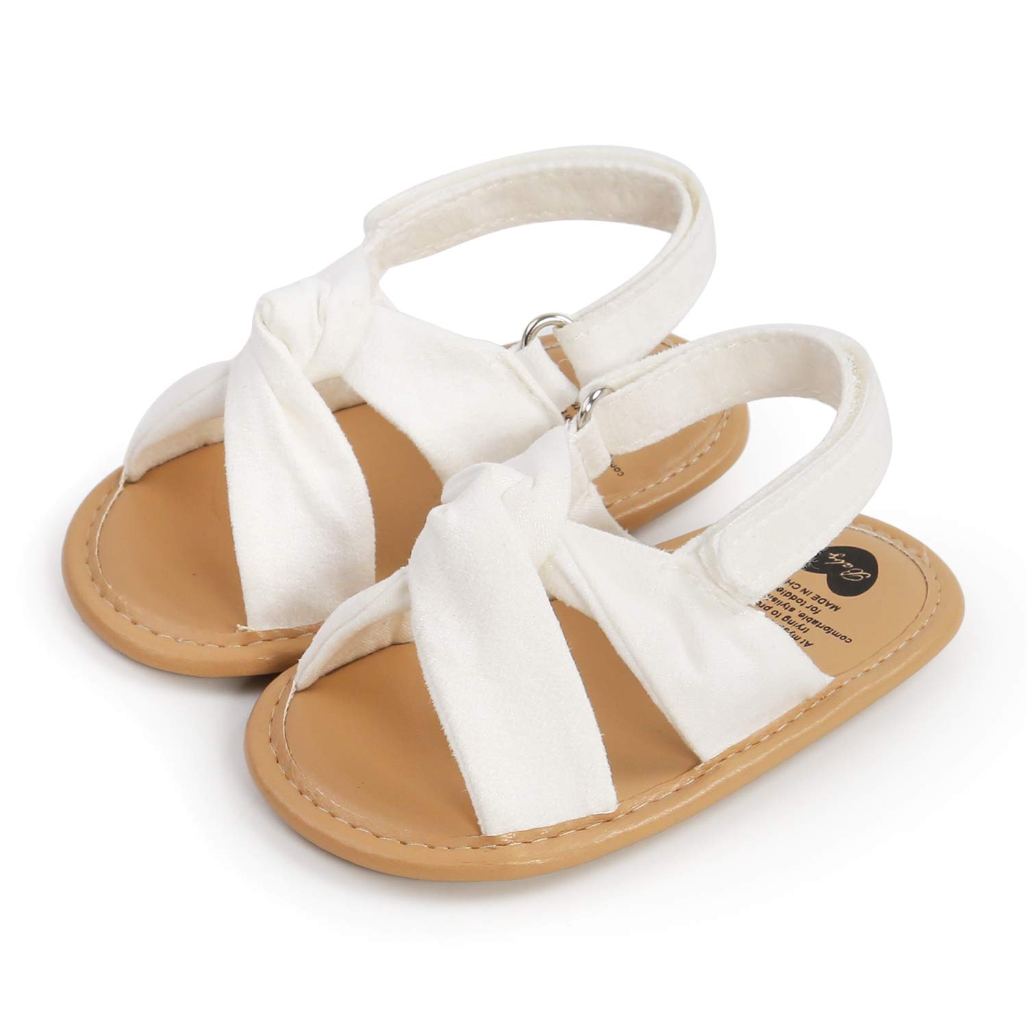 Infant Baby Girls Boys Summer Sandals Premium Unisex Non Slip Rubber Soft Sole Breathable Toddler First Walker Outdoor Beach Shoes