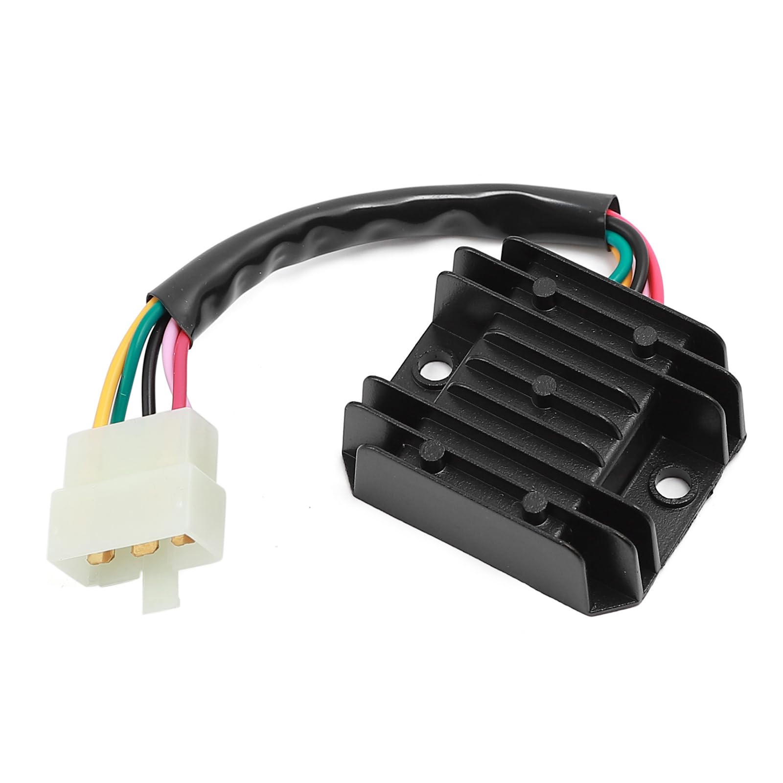 Minho GY6 Voltage Regulator Rectifier with 5 PIN Connector Compatible with GY6 150CC 152QMI 157QMJ Engine Scooter Mopeds Jonway Tank