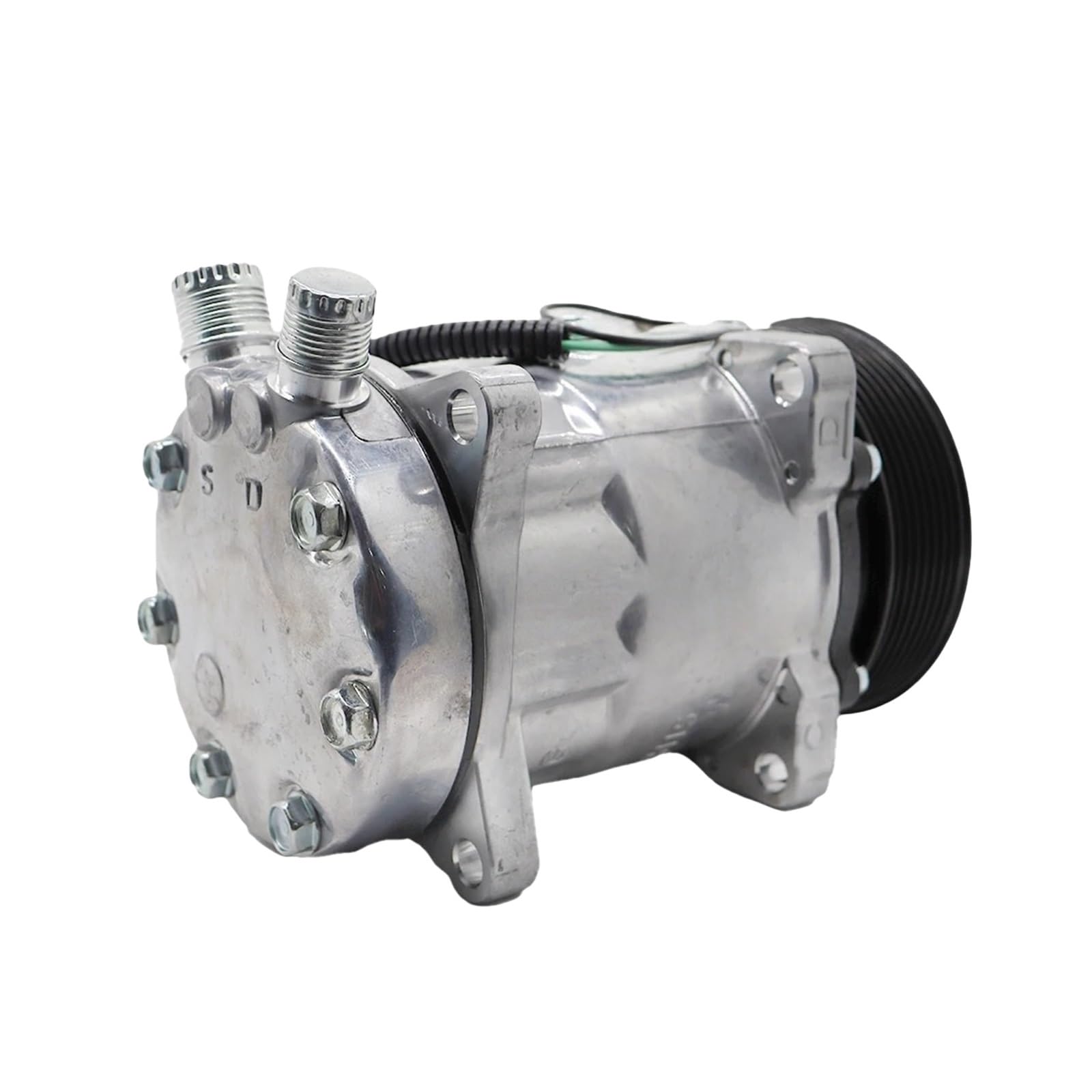 Jmcxwlaq One Color Sd7h15 Air Conditioning Ac Compressor 24V 8Pk Compatible With Man Tga Tgs Tgx 119Mm 51779707028 81619066012 8Fk351135-141