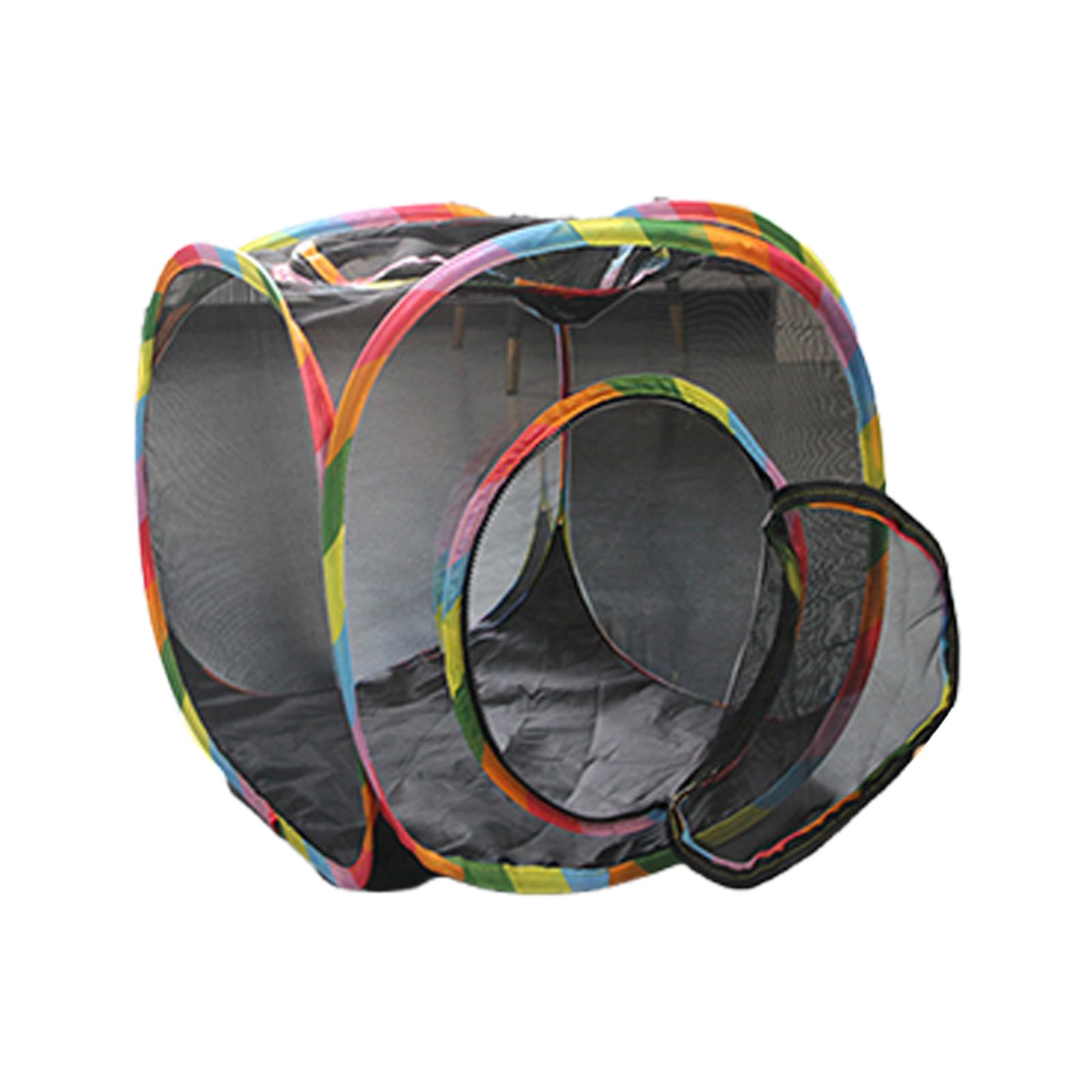 Mesh Cube For Cats - Pet Cat Play Cube | Pet Cat Play Cube Outdoor | Mesh Tent | Folding Pop Open Pet Animal Playpen | Playhouse Ventilated For Bunny | Multi-Purpose Pet Shelter Ideal For Indoor Ou