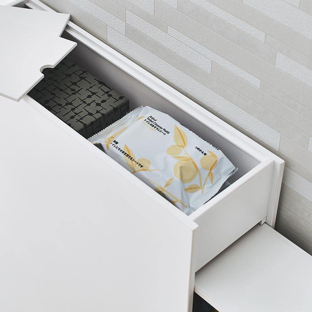 Amazon｜ディノス トイレ 洗面所 ランドリー収納 トイレ収納 ラック