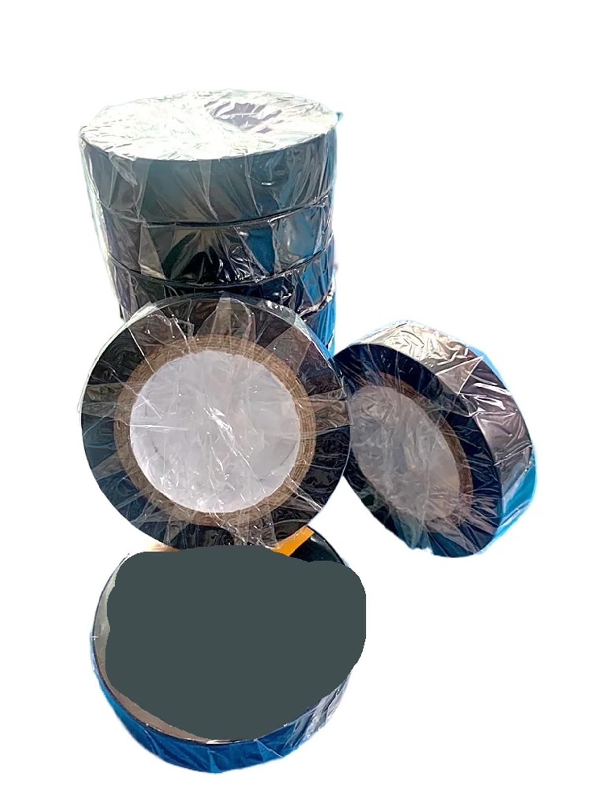 Cinta aislante, Cinta aislante eléctrica de PVC, paquete 5, negra, 16 mm x 10 m(10pcs black tape)