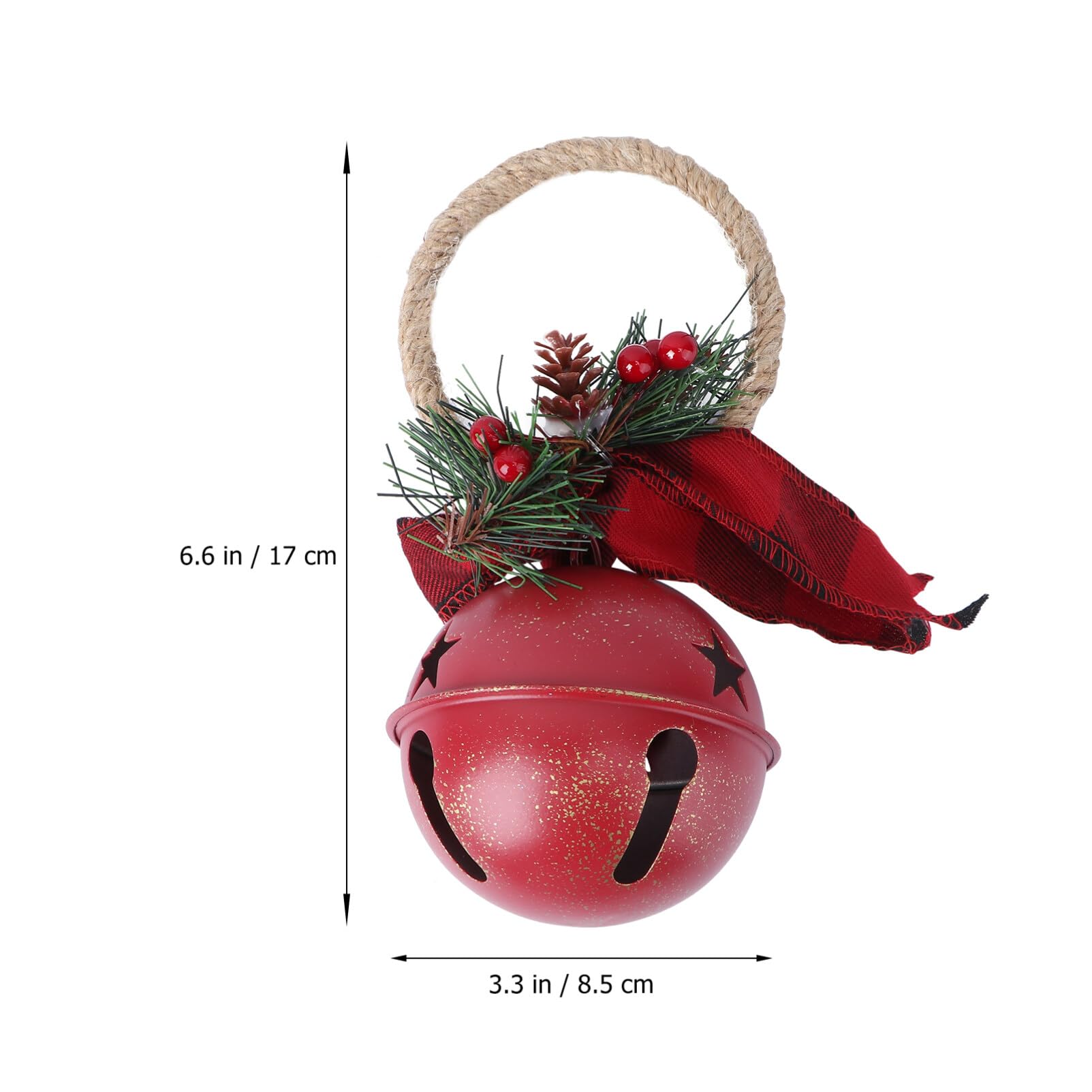 Amazon.com: Ciieeo Christmas Jingle Bells Door Hanger Large Door