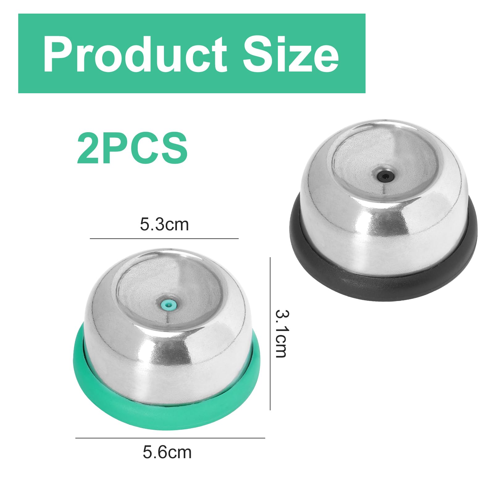 Pinchador de huevos de acero inoxidable semiautomático, Perforador para huevos cocidos 5,7 cm