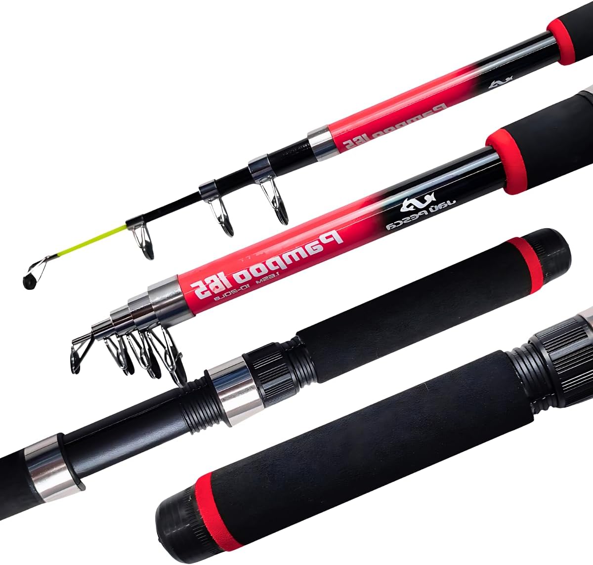 Foto da Vara Jaú Pesca Pampoo 1,65m telescópica para molinete