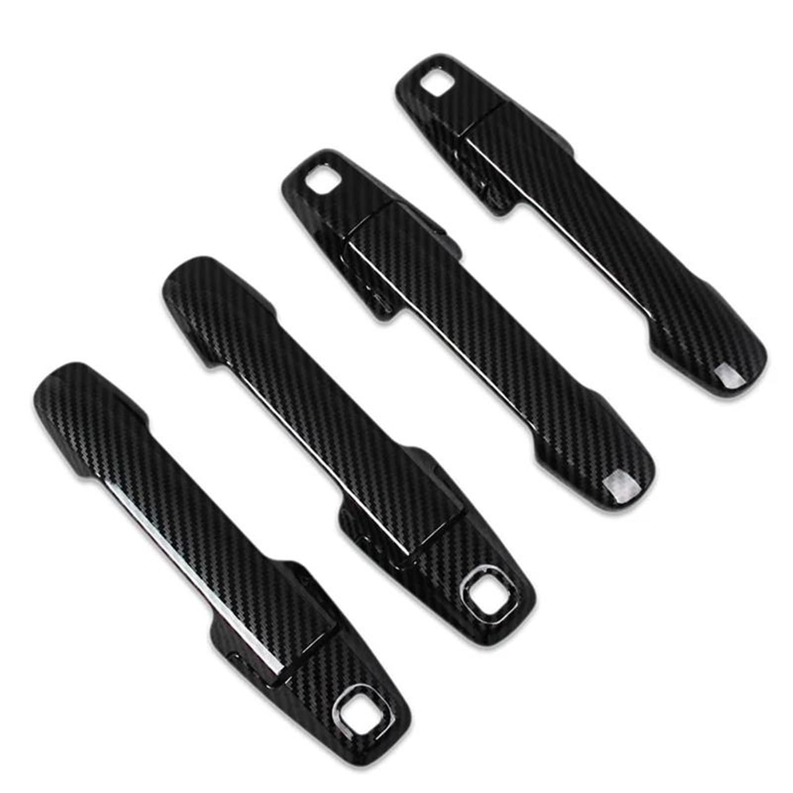 YESKIT Car Door Handle Cover Trim Exterior Accessories for Suzuki for Spacia MK53S 2023-2024
