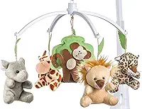 Móbile Berço Bebê Musical E Giratório Animais Da Floresta SleepBaby