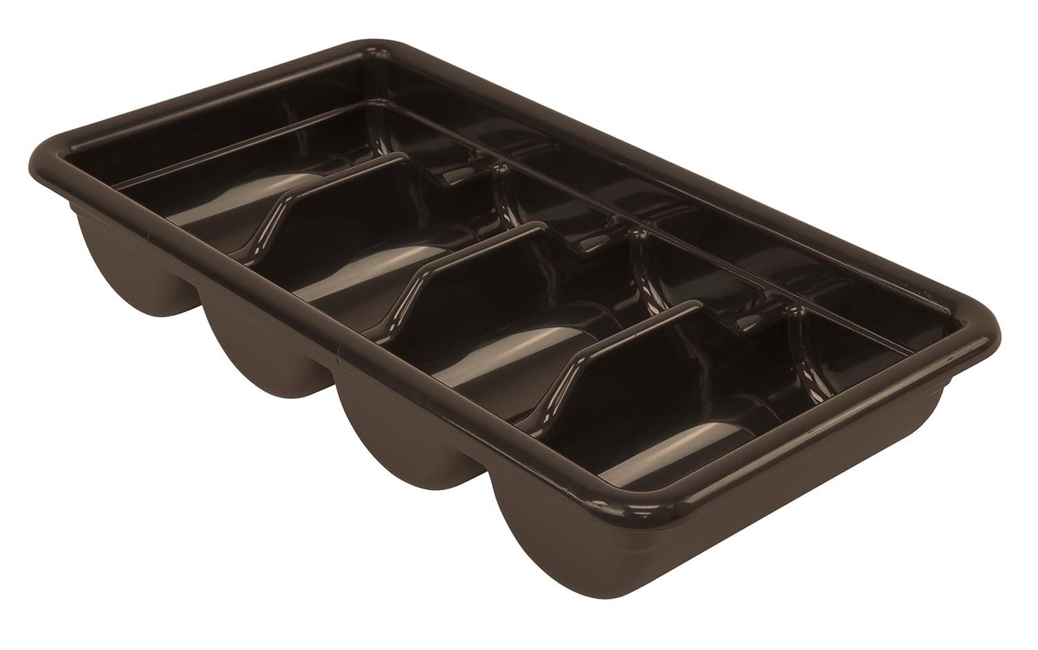 FSE 373-FSB-20113BNCS Bussing Tub, 20-7/16"L x 11-3/8"W x 3-3/4"H (4) Compartment Bus Box