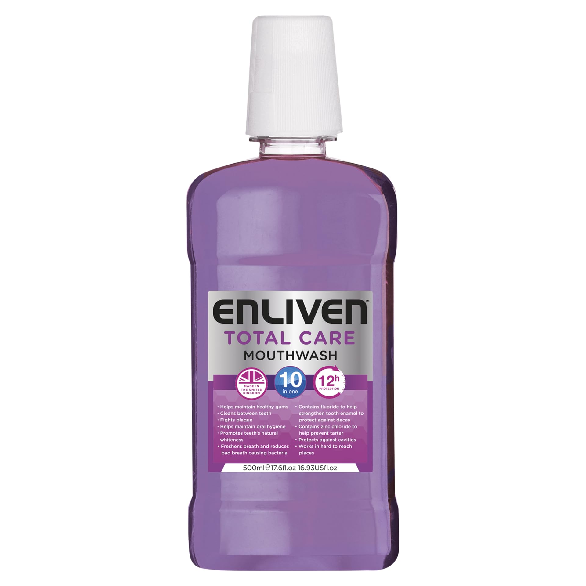 Enliven Total Care Mouthwash (With Alcohol)