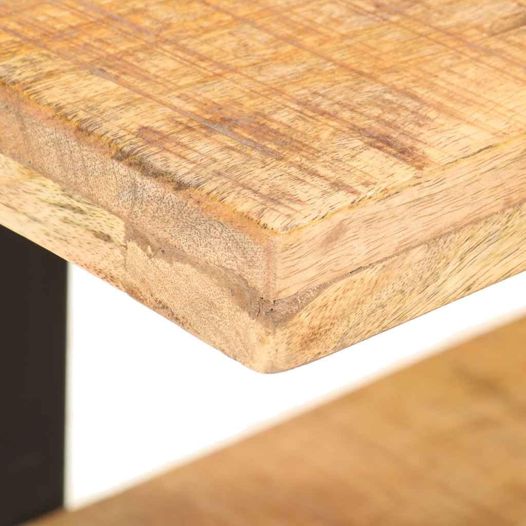 Mobile per TV, 90 x 40 x 40 cm, in legno di mango ruvido