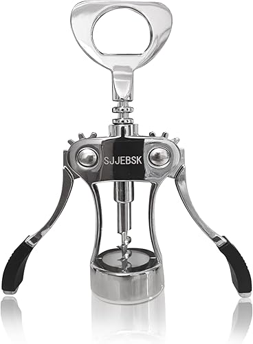 SJJEBSK Kit de abridor de botellas de vino accesorios reutilizables abridor de botellas de vino tinto y cerveza abridor de botellas multifunción con