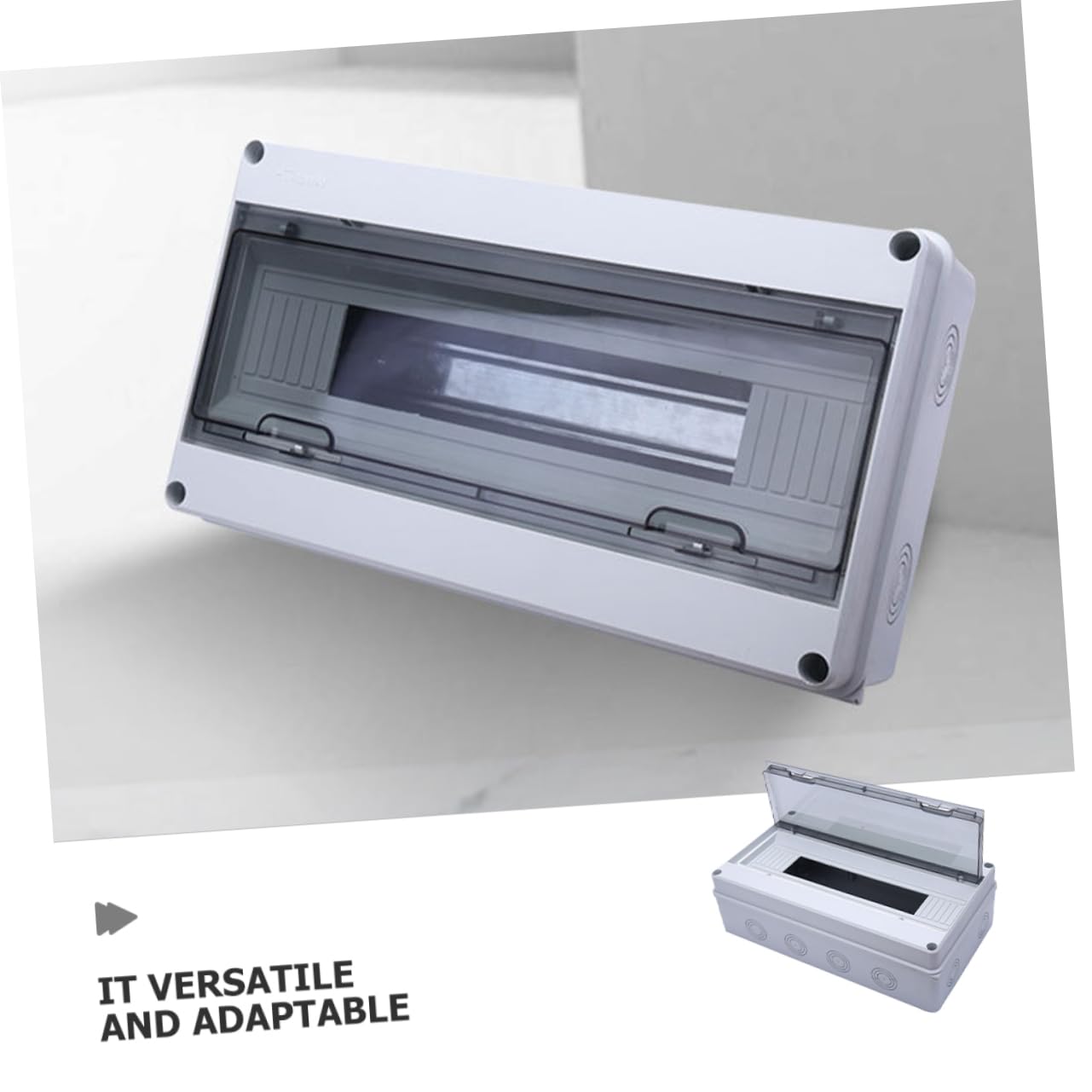 DOITOOL Caja De Distribución Eléctrica Resistente Estanca Para Exteriores De Interruptores Conexiones