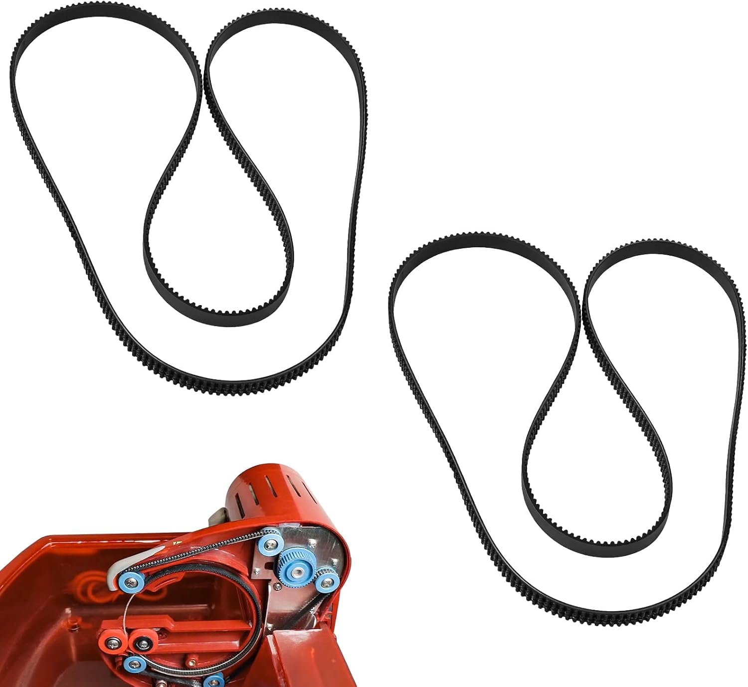 Ring Saw Drive Belt – 2-Pack Replacement Belt For Gemini Taurus 2 & 3 Ring Saws, Tool-Free Installation