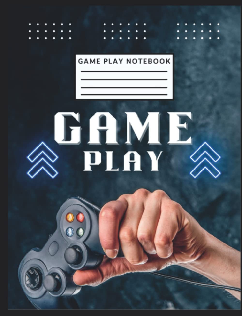 Game Play Notebook for Composition: Video games, Kids and Teens, “7.6 x 9.69 “ Soft Matte Cover, 120 Rule Lined Pages for Note taking, Jotting and Writing