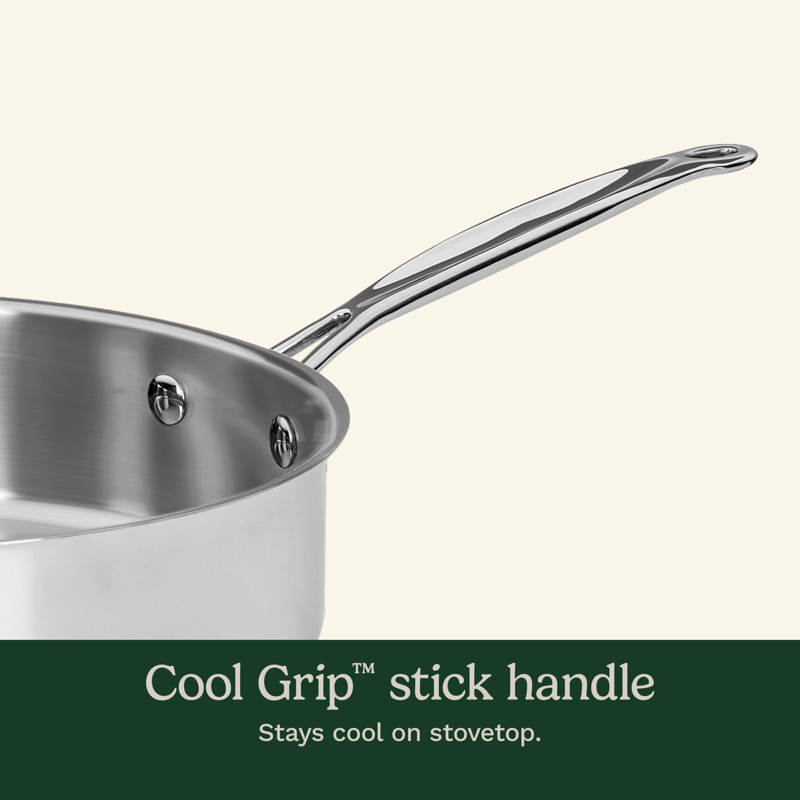 Cuisinart Sauté Pan - 5.5 Quart Stainless Steel -3