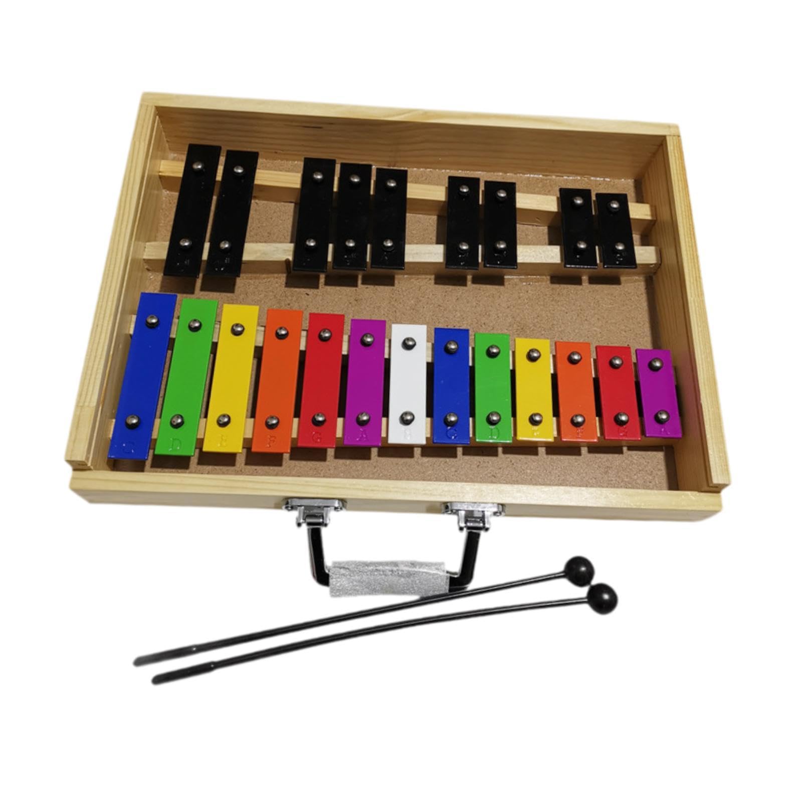 perfeclan Xilófono de 22 teclas, juguete musical educativo, bolsa de transporte con Base de madera, xilófono de madera para niños en edad preescolar, niños y