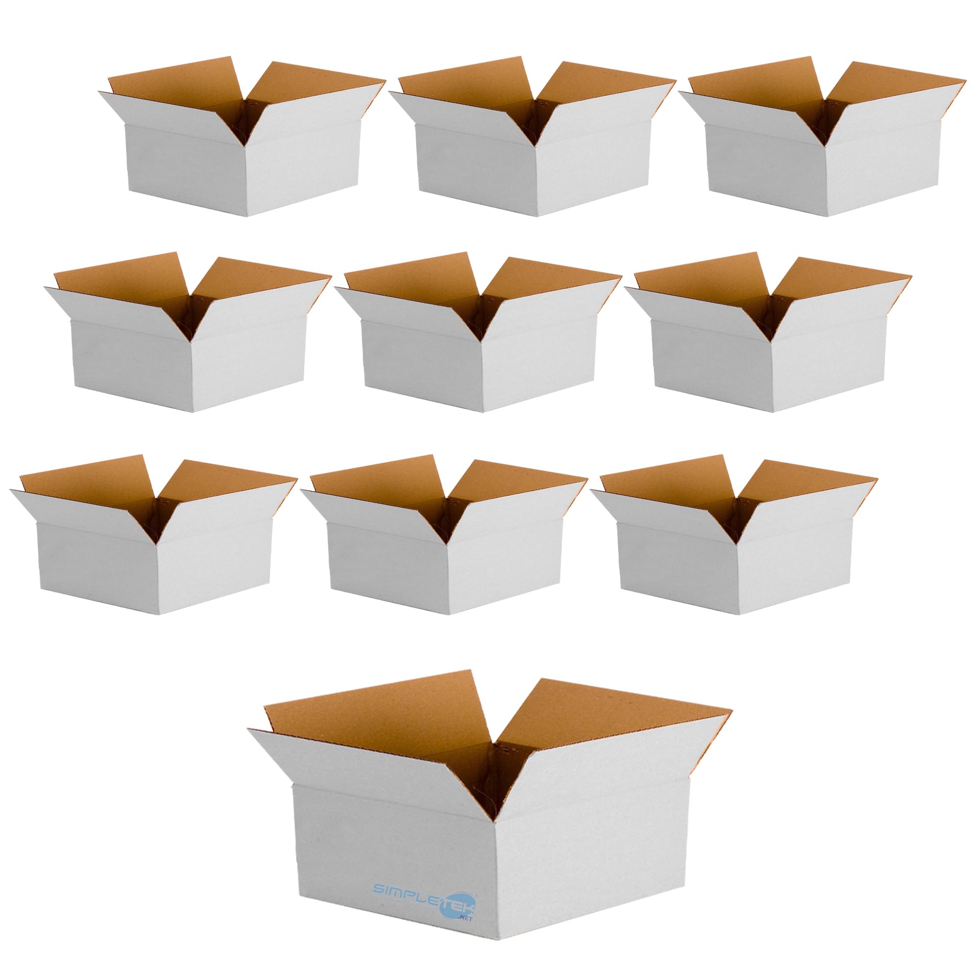 Cajas de cartón doble onda de 600x550x170 mm en lote de 10 unidades